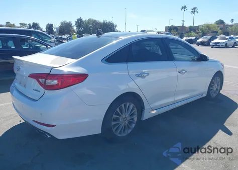 2015 Hyundai Sonata Limited из США, поврежденный, VIN 5NPE34AF7FH028560